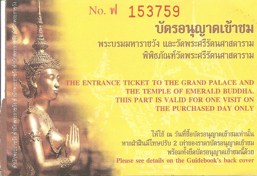 Entrada Gran Palacio de Bangkok - Tailandia - Asia